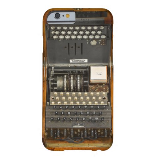 Vintage WWII German Enigma Barely There iPhone 6 Case