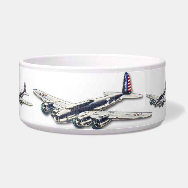 Vintage WWII US Aircraft Bowl (Front)