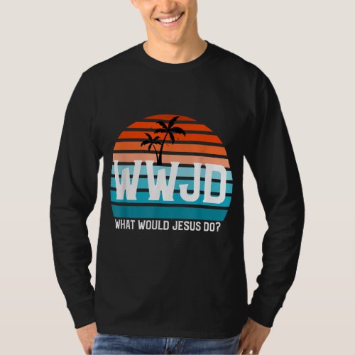 Vintage WWJD What Would Jesus Do Christian Faith J T_Shirt