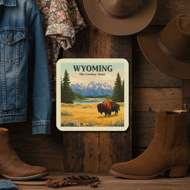  Vintage Wyoming Patch (Creator Uploaded)