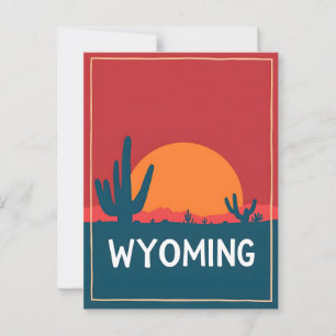 Vintage Wyoming Postcard