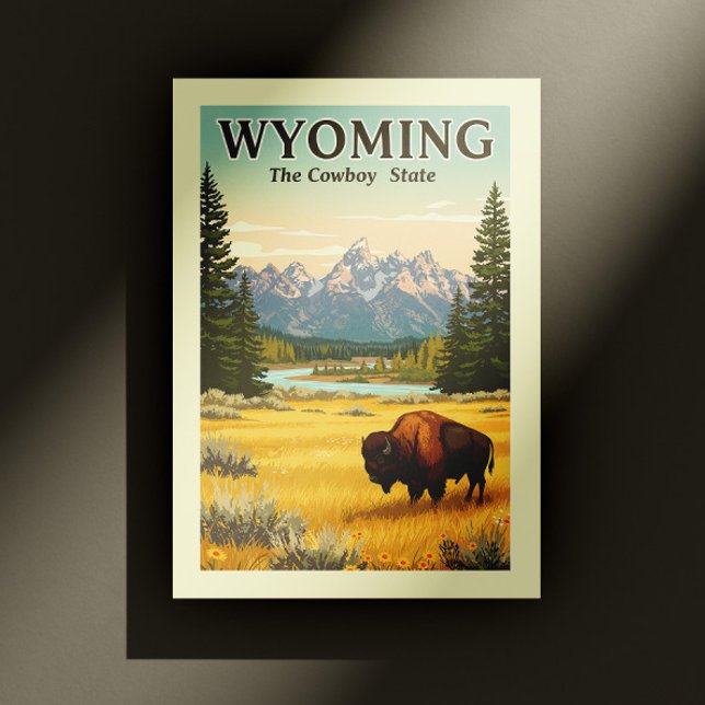 Vintage Wyoming Postcard (Creator Uploaded)