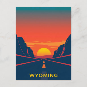 Vintage Wyoming Postcard
