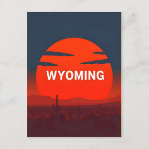 Vintage Wyoming Postcard