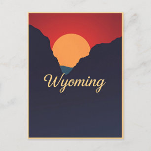 Vintage Wyoming Postcard