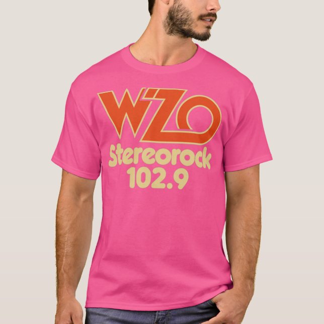 Vintage WZZQ 102.9 T-Shirt (Front)