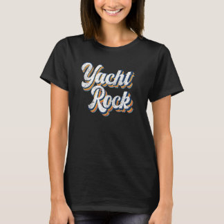 Vintage Yacht Rock Party Boat Drinking T-Shirt