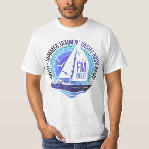 Vintage Yacht Rock Radio Music Design T-Shirt