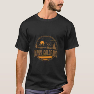 Vintage Yampa Colorado Mountain Hiking Souvenir Pr T-Shirt