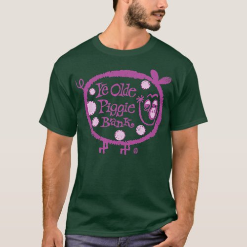 Vintage Ye Olde Piggie Bank T_Shirt