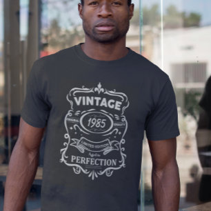Vintage Year Aged to Perfection Birthday T-Shirt