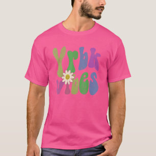 Vintage YEARBOOK VIBES Funny Publication Crew Edit T-Shirt