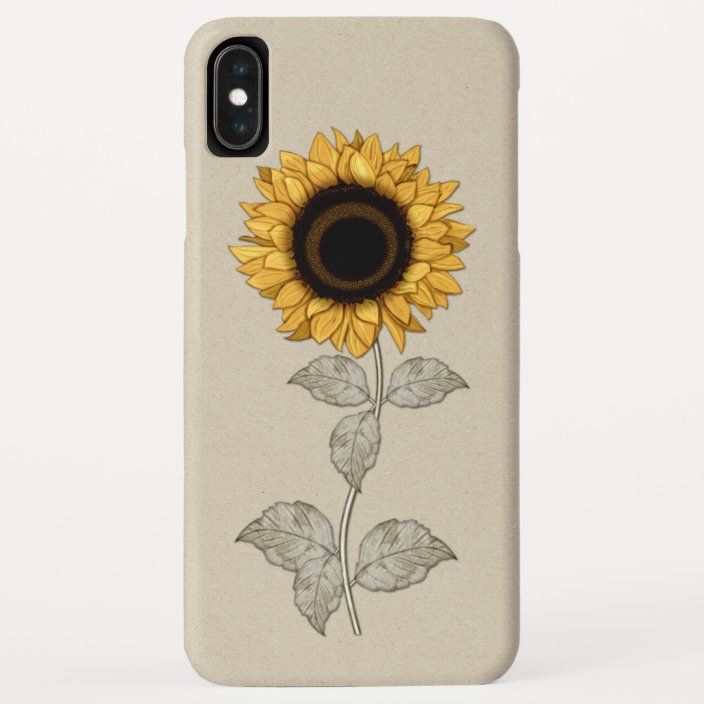 Vintage Yellow Gold Sunflower Case Mate Iphone Case Zazzle Com