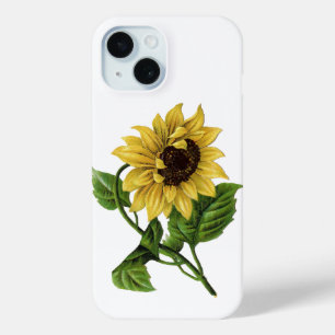 Vintage Yellow Sunflower iPhone 15 Case