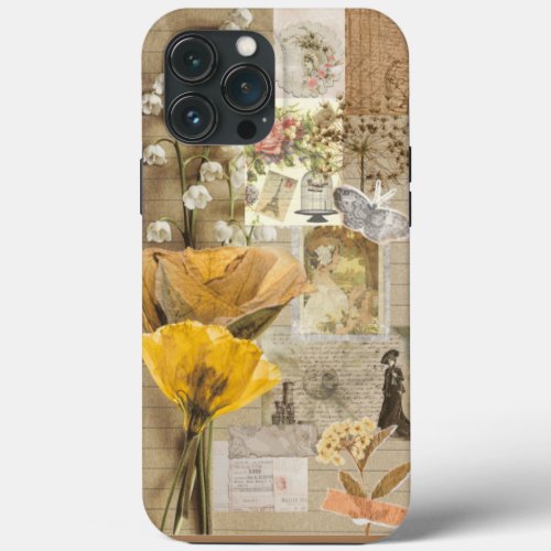 VINTAGE YELLOW THEME IPHONE CAES iPhone 13 PRO MAX CASE