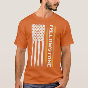 Vintage Yellowstone Flag T-Shirt
