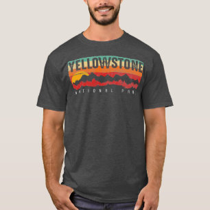 Vintage Yellowstone National Park Men and Women T-Shirt