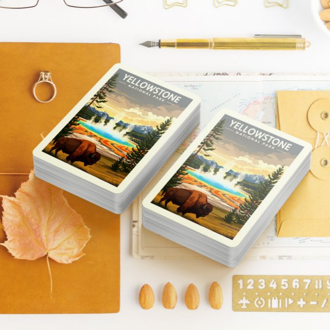 Vintage Yellowstone National Park Poker Cards (Creator Uploaded)