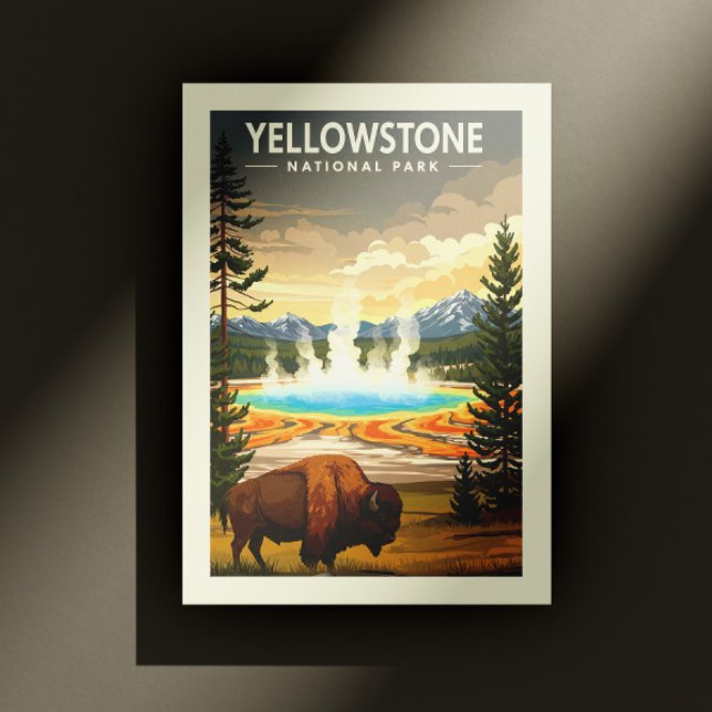 Vintage Yellowstone National Park Postcard (Creator Uploaded)
