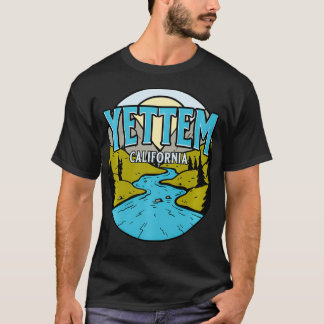 Vintage Yettem, California River Valley Souvenir P T-Shirt