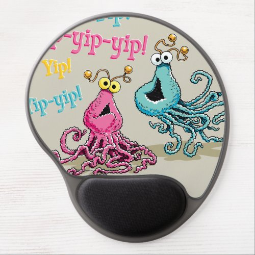 Vintage Yip_Yips Gel Mouse Pad