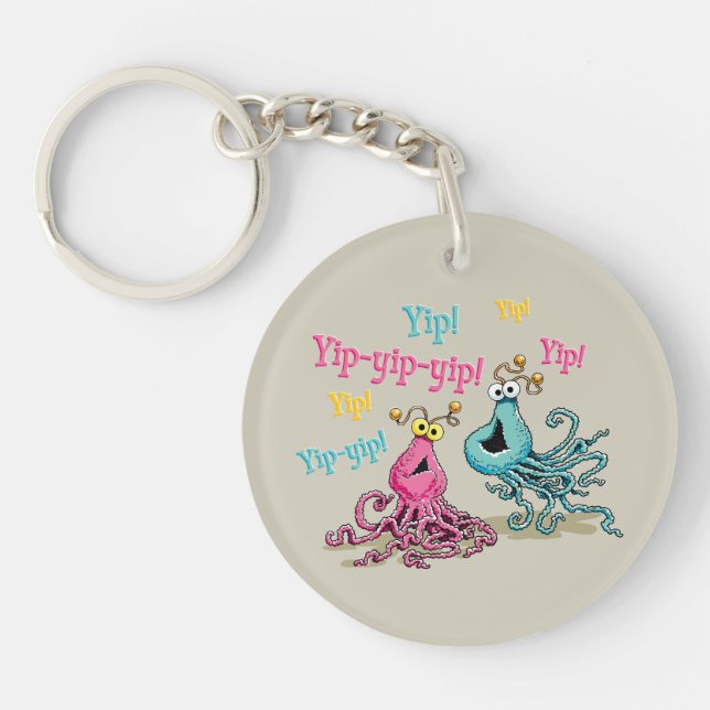 Vintage Yip-Yips Keychain (Front)