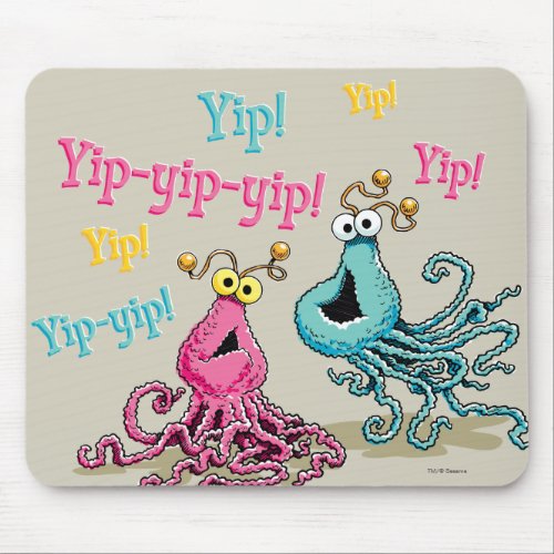 Vintage Yip_Yips Mouse Pad