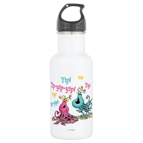 Vintage Yip_Yips Stainless Steel Water Bottle