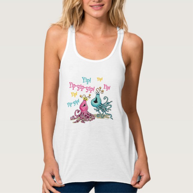 Vintage Yip-Yips Tank Top (Front)