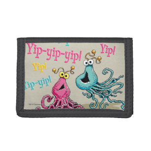 Vintage Yip-Yips Tri-fold Wallet