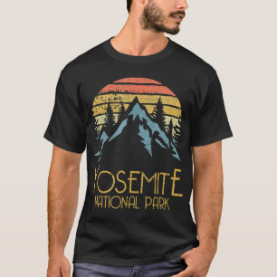 Vintage Yosemite National Park California T-Shirt