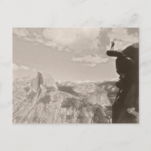 Vintage Yosemite National Park Postcard (Front)