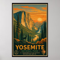 Vintage Yosemite National Park