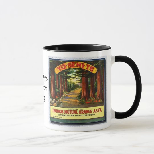 Vintage Yosemite Redwoods Vacation-Mug Mug