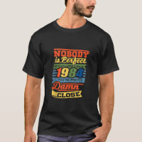 Vintage You Were Born In 1984 40 Years Old 40th Bi