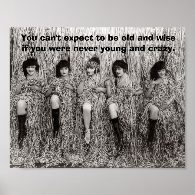 Vintage - Young and Crazy, Poster (Front)