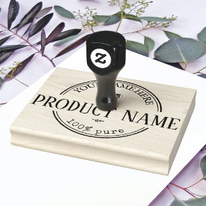 Vintage Your Business Logo Custom Rubber Stamp