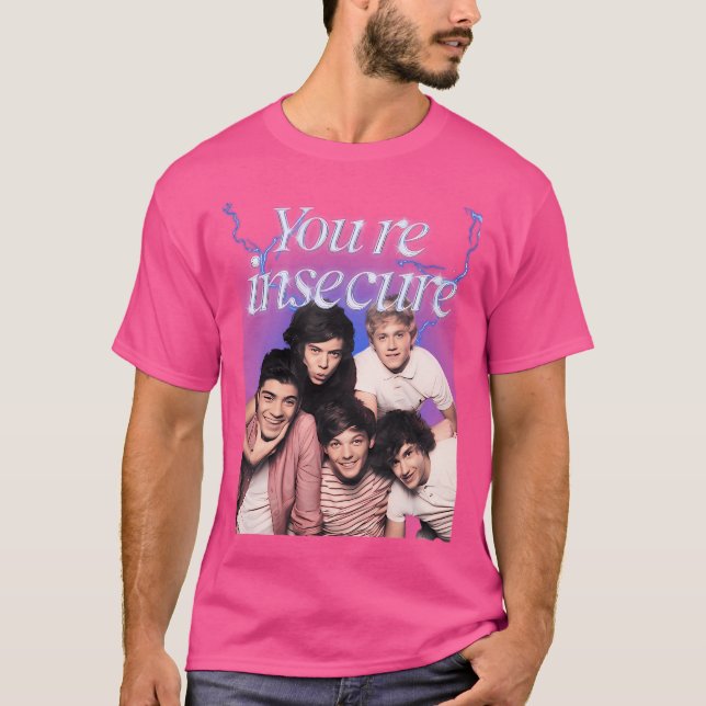 Vintage Youre Insecure Style T-Shirt (Front)