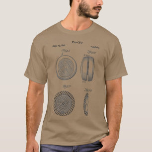 Vintage YoYo Blueprint Toy YoYo Looping T-Shirt