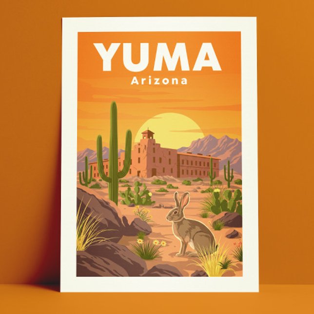 Vintage Yuma Arizona Postcard (Creator Uploaded)