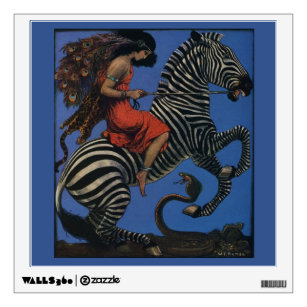 Art Nouveau Wall Decals Stickers Zazzle