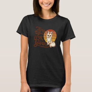 Vintage Zero Fox Given  Pun Animal  Furry  2 T-Shirt