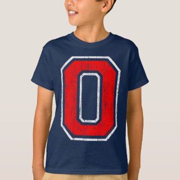 Vintage Zero T-shirt by DeluxeWear at Zazzle