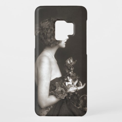 Vintage Ziegfeld Girl French Postcard Case_Mate Samsung Galaxy S9 Case