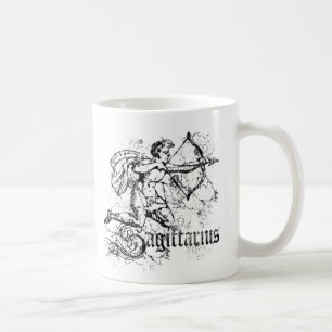 Vintage Zodiac Sagittarius Coffee Mug