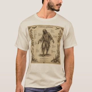 Vintage Zombie Anatomy T-Shirt