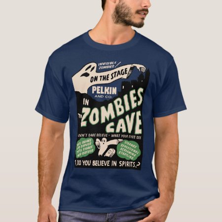 Vintage Zombie's Cave Spook Show T-shirt