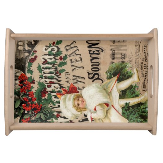 VintageEphemera Christmas New Year Souvenir Poster