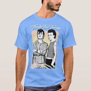 VintageStyle 80s Faded Tears For Fears Design T-Shirt