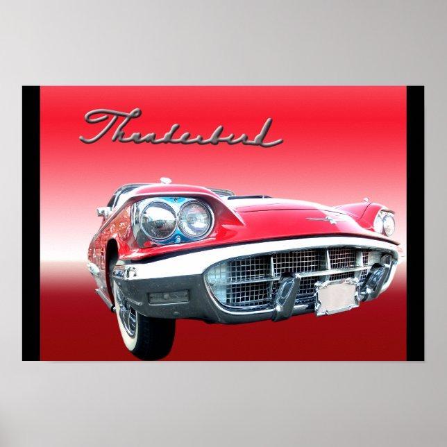 VintageThunderbird Poster (Front)